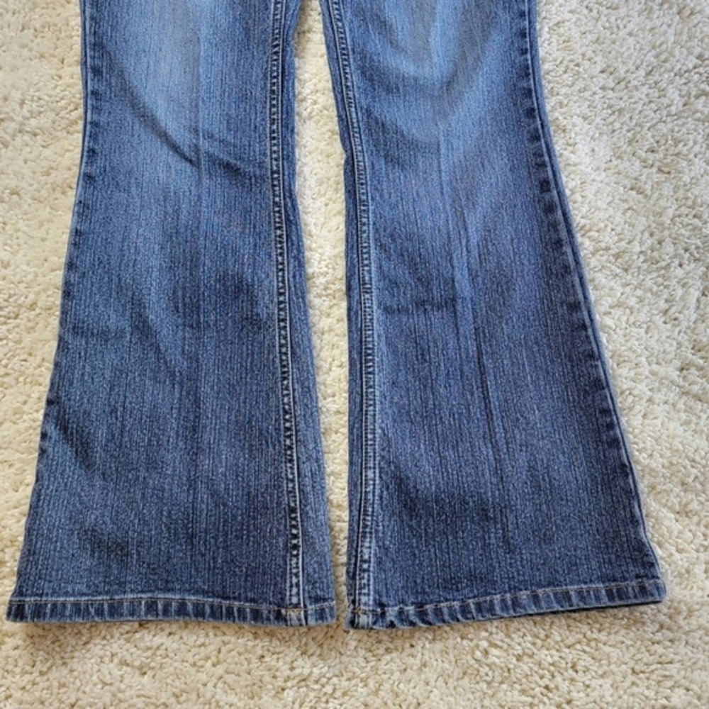 US Polo Assn Womens Bell Bottom Jeans Denim Pants 27011351 Size 12 - Picture 11 of 15